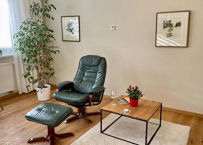 Zentrumsnahe Leipzig-apartments, Nahe Ufz Und Bmw Inkl Parkplatz Und Fahrraeder Лейпциг