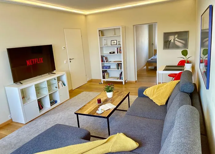 Apartamento Zentrumsnahe Leipzig-apartments, Nahe Ufz Und Bmw Inkl Parkplatz Und Fahrraeder Leipzig